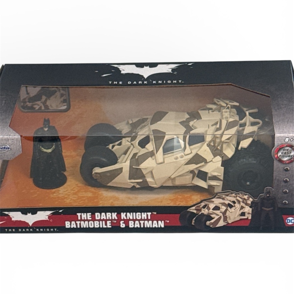 The Dark Knight Batmobile & Batman Toy Set